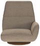 American Leather® Customizable Whitby Fabric Swivel Glider Chair-2