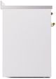 Ilve® Nostalgie II Series 30" White Pro Style Induction Range-4
