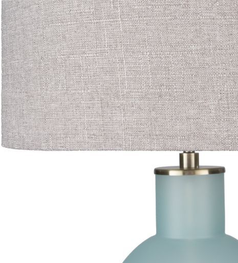 Surya Buckley Sky Blue Frosted Table Lamp-3