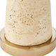 Uttermost® Perkins Beige/Light Beige Table Lamp with Light Brass Accent-4
