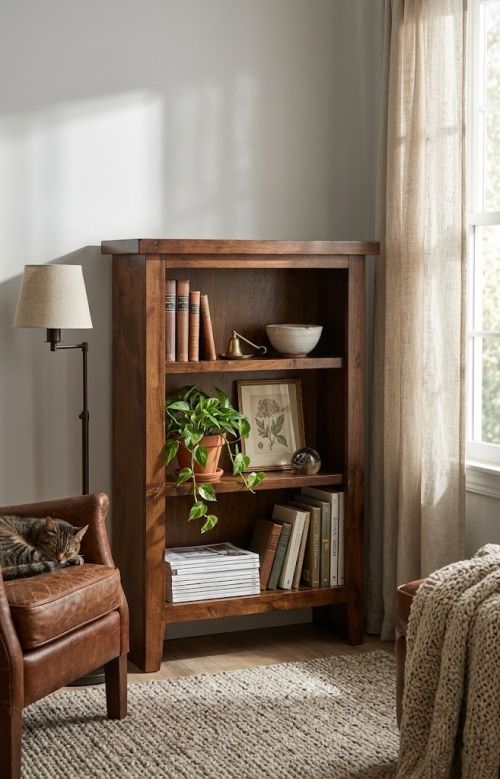 aspenhome® Alder Grove Fruitwood 48' Bookcase-1