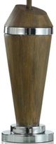Stylecraft Brown/Danrun Silver/White Table Lamp-2