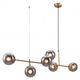 Zuo Modern Gisela Gold Ceiling Lamp-1