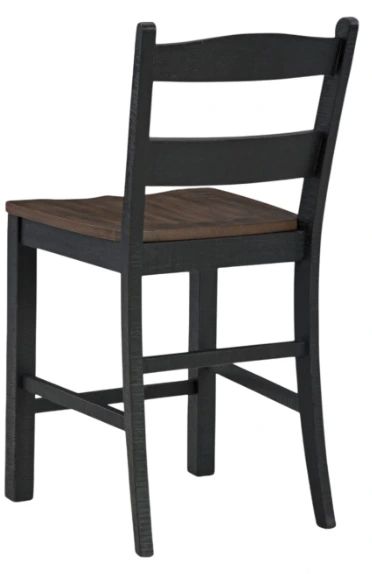 Signature Design by Ashley® Valebeck Black/Brown Bar Stool-3