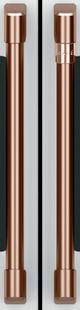 Café™ Brushed Copper French Door Handles and Knob Kit-1