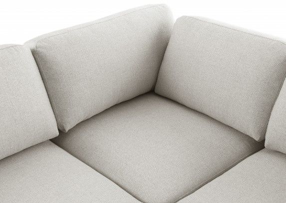 Meridian Furniture Beckham 6-Piece Beige Modular Sectional Sofa Set-2