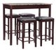 Linon Lancer 5-Piece Espresso Tavern Set-0