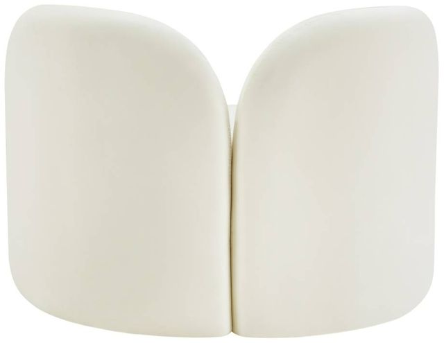 Meridian Furniture Daphne Cream Velvet Accent Chair-3