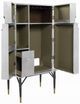 ACME Furniture Yoela Aluminum Wine Cabinet-4