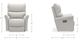 La-Z-Boy® Rowan Dove Power Wall Recliner with Headrest-5