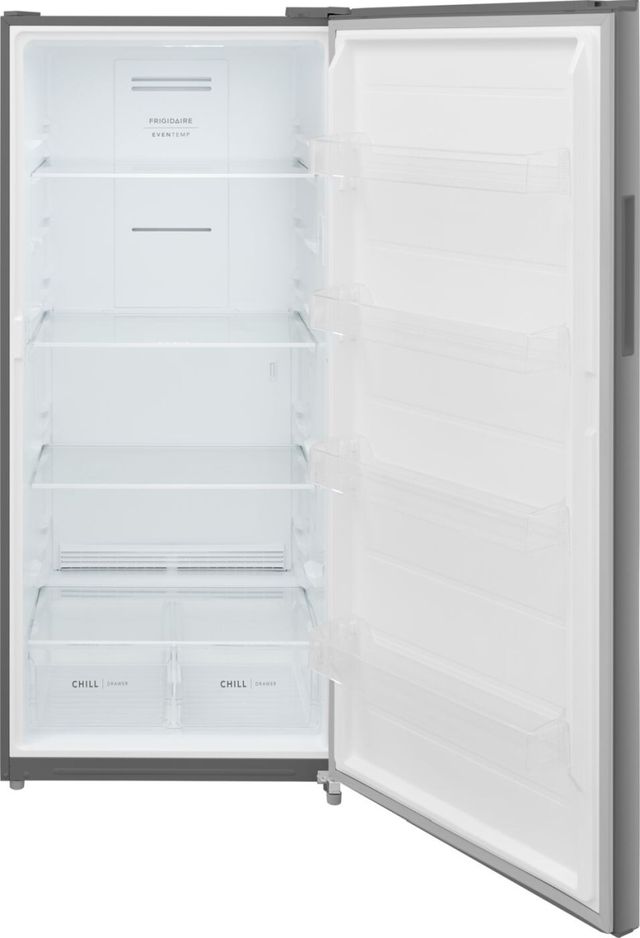Frigidaire® 21 Cu. Ft. Fingerprint-Resistant Stainless Steel Look Garage Ready Upright Freezer-2