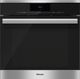 Miele 23.5" Clean Touch Steel Electric Built in Single Wall Oven-0