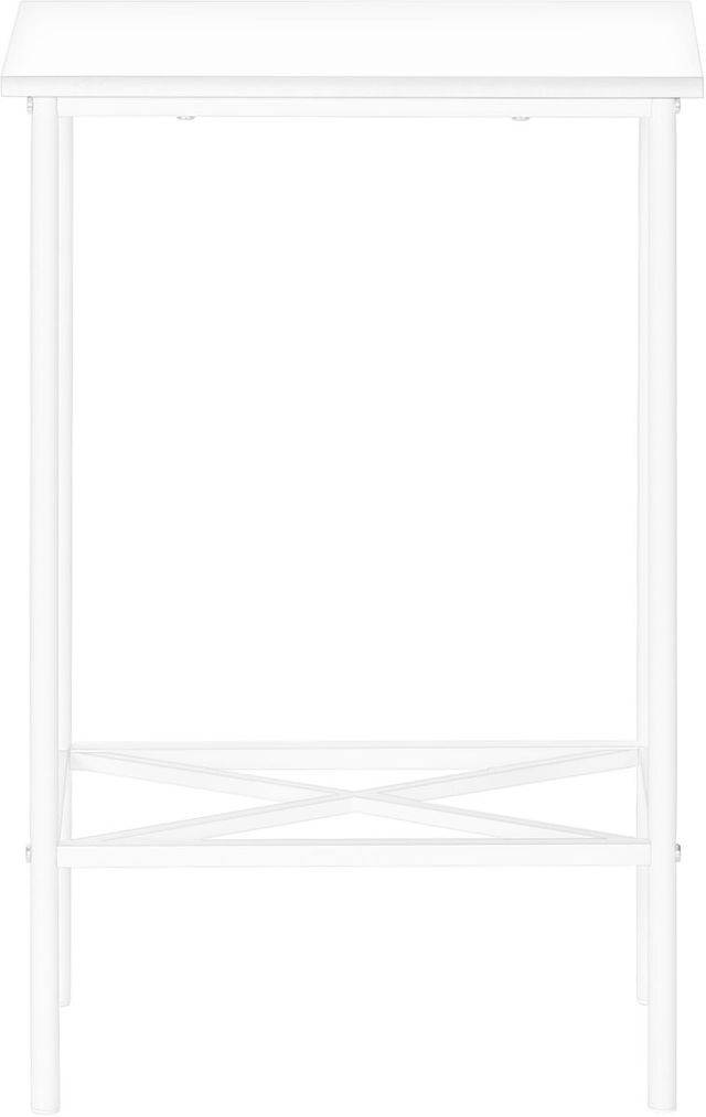 Monarch Specialties Inc. White Accent Table-1