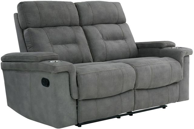 Parker House® Diesel Cobra Grey Manual Loveseat-0
