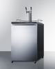 Summit® 5.6 Cu. Ft. Stainless Steel Beer Cooler/Kegerator-1