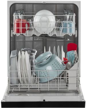 Amana 24" Black Front Control Built In Dishwasher