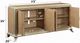 ACME Furniture Dodie Natural Oak/Taupe Champaign Console Cabinet-2