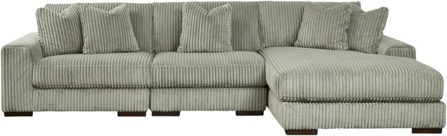Signature Design by Ashley® Lindyn 3-Piece Fog Right-Arm Facing Sectional and Chaise-0