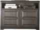 American Heartland Manufacturing Poplar 4-Door Tall TV Stand-0