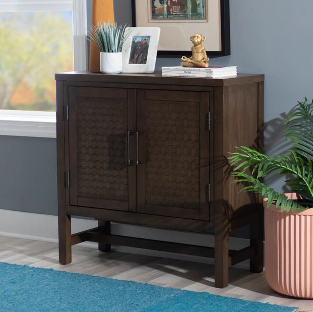 Powell® Dixon Brown Accent Cabinet-1