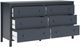 Signature Design by Ashley® Simmenfort Navy Blue Dresser-4