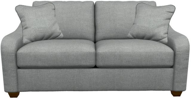 La-Z-Boy® Charlie Silver Apartment-Size Sofa-1