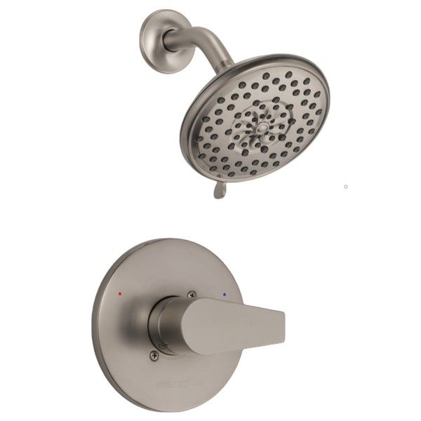 Peerless Xander® Brushed Nickel MultiChoice Shower Only-0