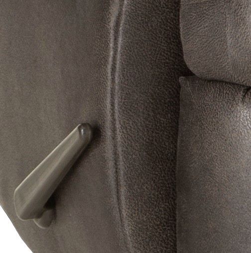 HomeStretch Mack Gray Wall-Saver Recliner-3