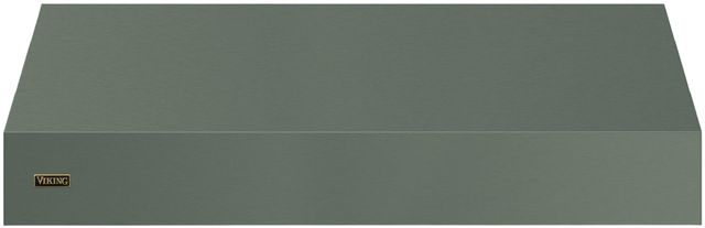 Viking 5 Series 60"  Eucalyptus Wall Mounted Range Hood with Brushed Brass Trim-0
