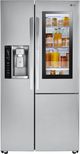 LG 26.1 Cu. Ft. Stainless Steel Side-By-Side Refrigerator-0