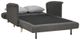 A & B Home Madchen Gray Folded Sofa Bed-0