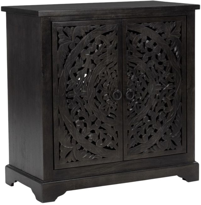 Classic Home Harmony Harvest Walnut 2-Door Cabinet-0