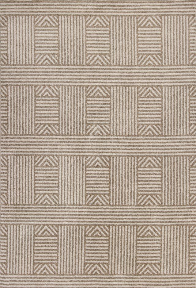 KAS Rugs Lucia Beige Westport 5'x8' Rug-0