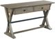 Hammary® Reclamation Place Sundried Natural Trestle Sofa Table-0
