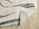 KAS Rugs Hue Ivory Marbled Stone 5'x8' Area Rug-2