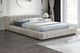 Coaster® Trinity Light Taupe Full Upholstered Panel Bed-4