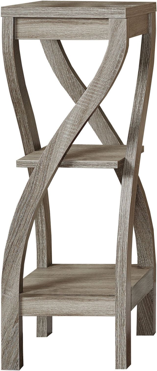 Monarch Specialties Inc. 32"H Dark Taupe Accent Table-0