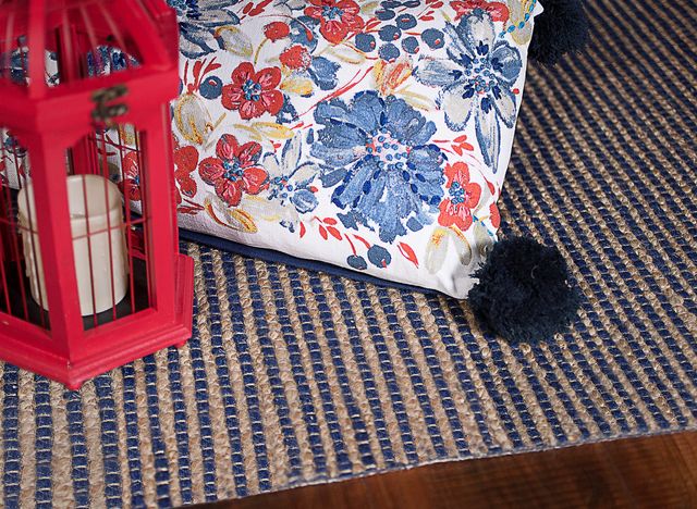 KAS Rugs Mason Navy 5'x7' Rug-2