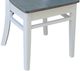 John Thomas Furniture® Dining Essentials Emily Heather Gray/White Side Chair-2