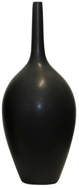 Harp & Finial® Porter 3-Piece Black Vase Set-3