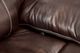 Furniture of America® Ruth Brown Manual Reclining Loveseat-2