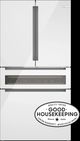 Bosch® 800 Series 36" 20.5 Cu. Ft. Arctic White Counter Depth French Door Refrigerator-1
