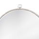 Bassett Mirror Quinn Silver Leaf Bennet Wall Mirror-2