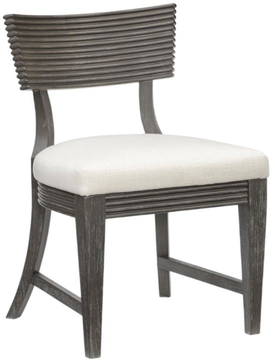 Legacy Classic Maren Truffle Curved Back Dining Side Chair-0