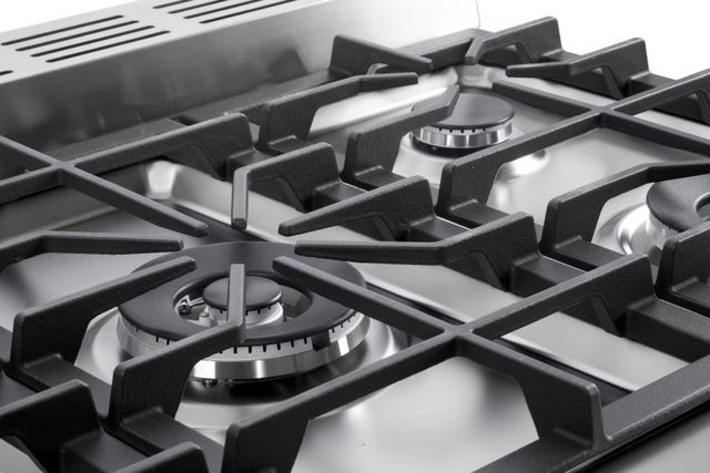 Verona® Prestige Series 36" Stainless Steel Pro Style Dual Fuel Gas Range-2