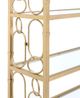 ACME Furniture Milavera Clear/Gold Bookshelf-4