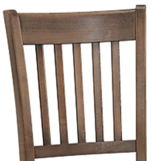 Whittier Wood® Furniture McKenzie Hawthorne Java Office Chair-1