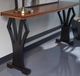Urban Collections by Yutzy Woodworking Trieste Onyx/Retreat Cherry/Seely Console-0