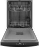 GE® 24" Black Built-In Top Control Dishwasher with Sanitize Cycle and Dry Boost-2