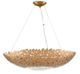 Currey & Company Protean Antique Brass/Frosted Glass Chandelier-1